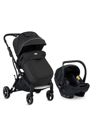 Kraft Juno İ-size Travel Sistem Bebek Arabası / Siyah