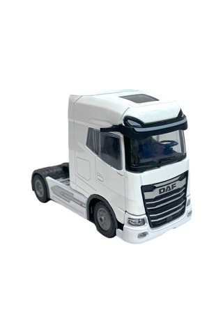 Metal Daf Tır Kafası Işıklı Müzikli Oyuncak 12 Cm Çok Renkli