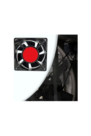 Homyl 12038 220 V Kasa Fanı Yüksek Gürültü 7 Bıçaklı