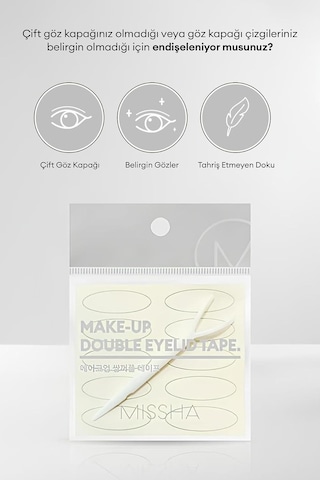 Lexroo Çok Fonksiyonlu Göz Makyaj Bandı Make-up Double Eyelid Tape Diğer