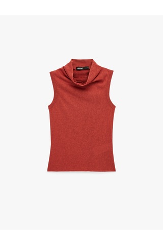 Koton Dik Yaka Kolsuz Body Kiremit 6sak10320ek Çok Renkli