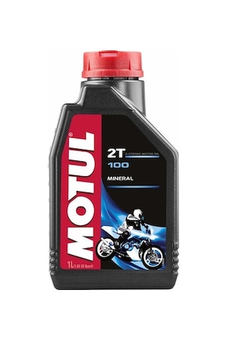 Motul 100 2T 2 Zamanlı Mineral Motosiklet Yağı 1 L