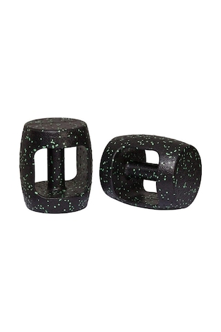 Premium Pool Dumbbell 30 Mm Actifoam Siyah-yeşil Egzersiz Çalışma Fitness Siyah - Yeşil