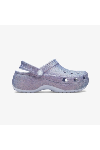 Crocs Platform Irid Glitter Kadın Mor Terlik 211024 Mor