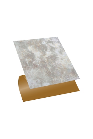 Tink Kendinden Yapışkanlı Gri Mermer Desenli Pvc Karo 30x30 Cm