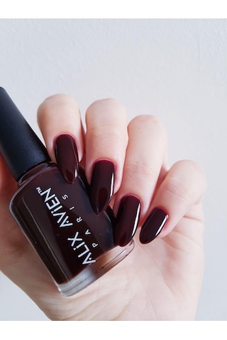 Alix Avien Bordo Oje 108 Yüksek Pigmentli Uzun Süreli Kalıcılık Hızlı Kuruma Nail Lacquer 108