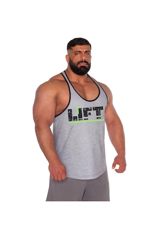 Kingsize Nutrition Lift Tanktop Gri Melanj