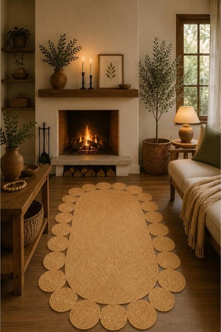 Jüt Kilim, Paspas, Mutfak Halısı, Banyo Paspası, Kilim, Halı, Oturma Odası Halısı, Balkon Paspası 222hasırbambu 222hasırbambu