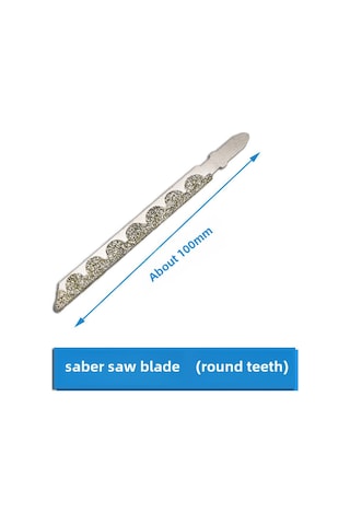 Symbee Diamant Kaplı Eğimli Testere Bladesi: Seramik Tuğla Kesim İçin Dayanıklı Elektrikli Gergi Testere Ucu Daire Dişli