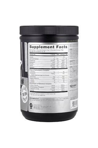 Universal Animal Pump Preworkout Non-stim Dragon Berry 440 G