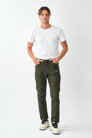 Dechers Soft Shell Rüzgar, Su & Soğuk Geçirmez İçi Polarlı Kışlık Taktik Pantolon E218-12 Haki