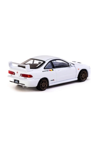 Tarmac Works 1/64 Honda Integra Type R Dc2 Mugen Championship White Çok Renkli