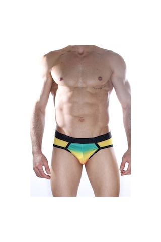 Don Moris Rainbow Jockstrap (Dm012161) Çok Renkli
