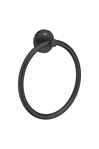 Grohe Essentials Halka Havluluk Mat Siyah - 1024612430 Siyah