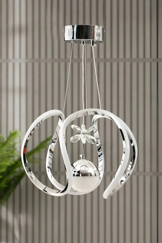 Ey-El Tasarım Modern Sarkıt Led Avize A++ Plus Krom