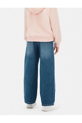 Nk Kids Kız Kot Pantolon 25knk59705 Mavi