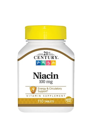 21st Century Niacin 100mg 110 Tablet.usa Menşei. 22