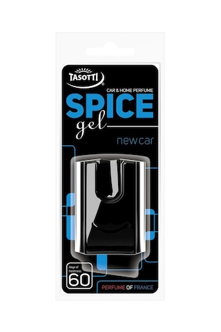 Tasotti Spice Gel (New Car) Sıfır Oto Esanslı Kalorifer Geçme Koku 8ml.