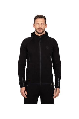Knox Shield Hoody Aaa Korumalı Kapüşonlu Motosiklet Montu Siyah