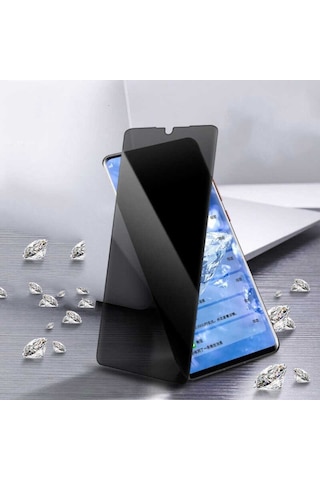 Xiaomi Redmi 9 Uyumlu Zore New 5d Privacy Temperli Ekran Koruyucu