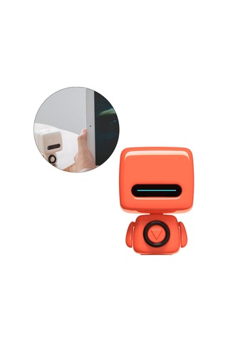 Dolıty Mini Robot Kablosuz Bluetooth 5.0 Hoparlör Turuncu