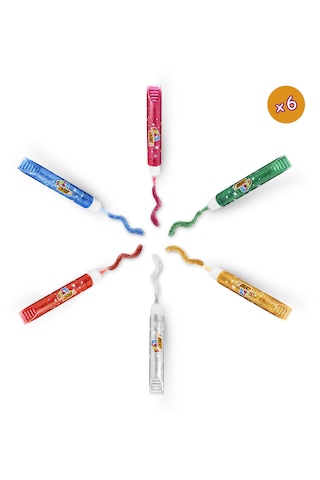 Bic Simli Yapıştırıcı Metalik 6 Renk