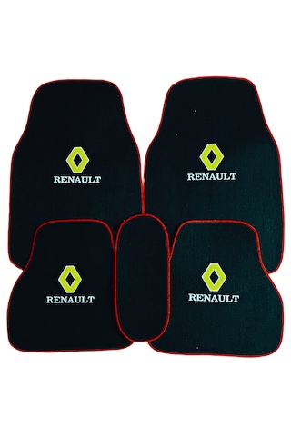 Renault 19 Europa Nakış İşlemeli Oto Halı Paspas & Torpido Koruma Halısı