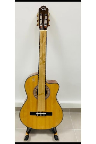 Puka R-966C Bubinga Gövde Sedir Kapak Sap Ayarlı Klasik Gitar-4/4