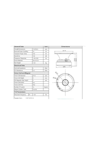 For-x Tx-80f Profesyonel Dome Tweeter 11,4 Cm 75w Rms 150w Maksim