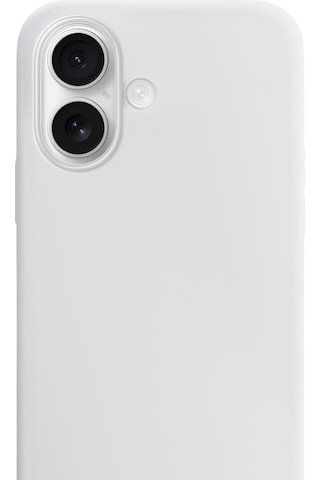 Apple, Uyumlu iPhone 17 Soft Touch Lansman Silikon Kılıf İnci Beyazı