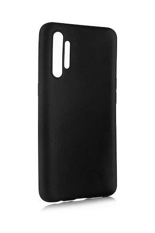 Realme Xt Kılıf Zore Premier Silikon Kapak Siyah
