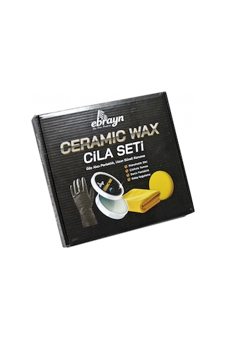 Ebrayn Seramik Wax Cila Seti