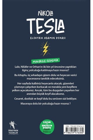 Nikola Tesla Elektirik Adamın Dehası Resimli - 8+yaş / Makbu...