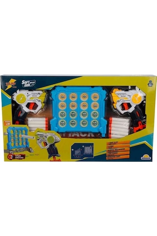 Zapp Toys Hedef Tahtalı Sünger Dart Atan Silah Seti
