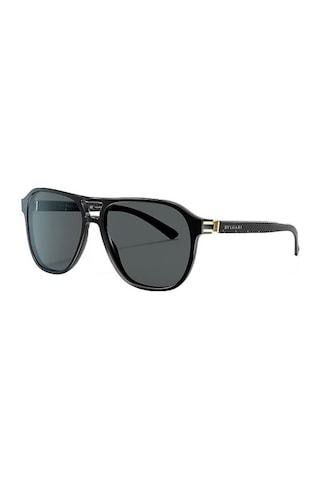 Bvlgari 0bv7034 501/81 57 Erkek Güneş Gözlüğü Altın - Füme