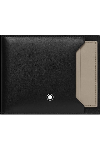 Mont Blanc Montblanc Meisterstück Selection Soft With Removable Card Holder Siyah