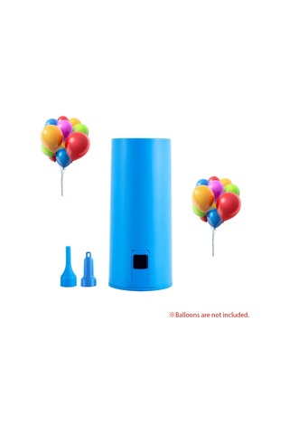 Xindoker Mavi Ev Elektrikli Balon Hava Pompa, Taşınabilir Sessiz Fonksiyonlu, 220v Avrupa Şarjı, Abs Malzeme, Çok Amaçlı Top/baloncuk Hava Atıcı