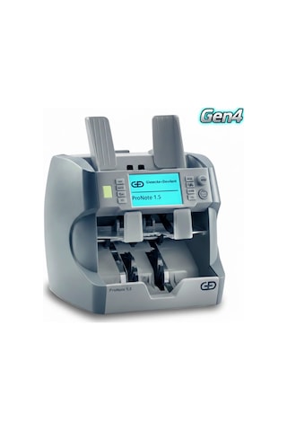 Giesecke+devrient Pronote 1.5f Gen4 Fitness Banknot Sayma Makinesi, 40 Ülke Para Birimi