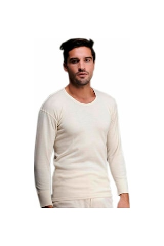 Hasyün Erkek Yün Uzun Kol Üst Içlik 102