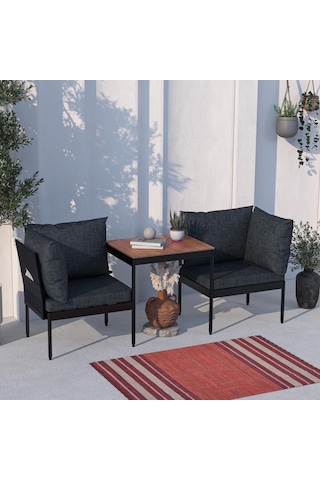Ayrex Limni Home & Living Limni Mini Multilounge Bahçe Balkon Mobilyası