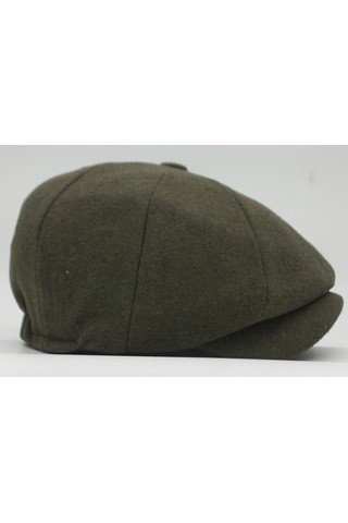 Şapkadan Erkek Yeşil Kasket Baretta Beckham Peaky Blinders Şapka 45645dr56697