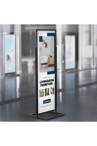Eko Poster Pano 50x170cm Siyah 50 x 180 CM