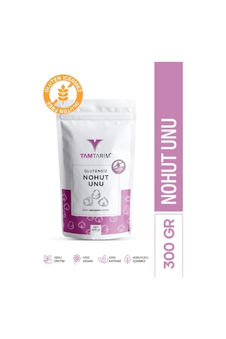 Tam Tarım Glutensiz Nohut Unu 300 G