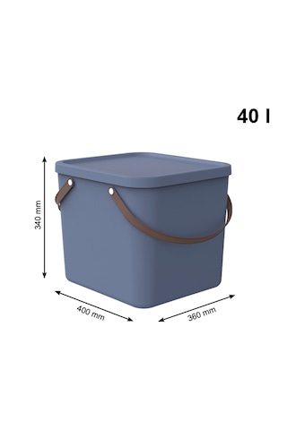 Albula Modern Depolama Kutusu 40l Mavi