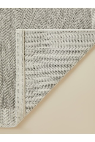 Arlo Yolluk Halı 80x150 Cm Gri-beyaz