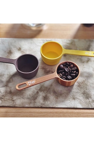 Plastik Kahve Kaşığı 12g Ölçekli 3 Adet