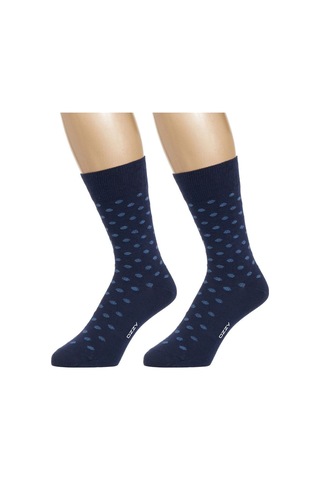 Ozzy Socks 3 Çift Dikişsiz Erkek Penye Pamuklu 4 Mevsim Çorap Dayanıklı Topuk Burun Lacivert