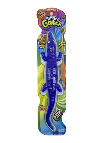 Esnek Dev Sürüngenler 30 Cm - Mavi Timsah