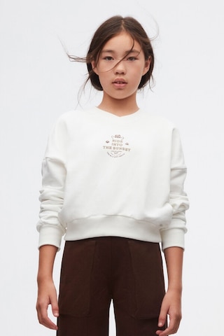 Xo Kids Kız Çocuk Sweatshirt 10-16 Yaş 37807 Ekru