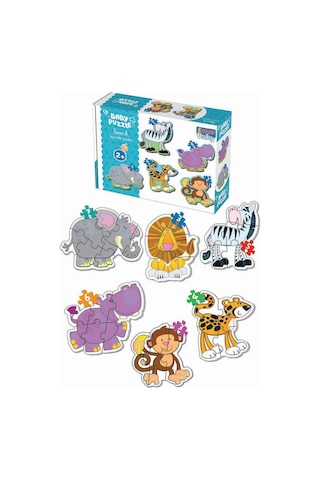 1703 Dıytoy. Baby Puzzle-benim İlk  Hayvanlar